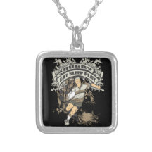 Eat, Sleep Play Rugby Pendant