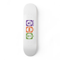 Eat Sleep Play Water Polo Skateboard