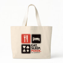 Eat Sleep Poker Tote Bag