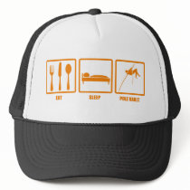Eat Sleep Pole Vault Hats
