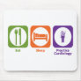 Eat Sleep Practice Cardiology Mouse Mats