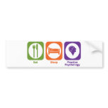 Eat Sleep Practice Psychology Bumper Sticker