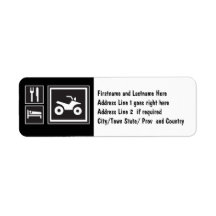 Eat Sleep QUAD! Labels