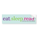 Eat, Sleep, READ - Retro