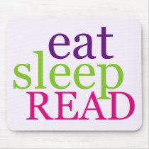 Eat, Sleep, READ - Retro