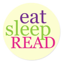Eat, Sleep, READ - Retro