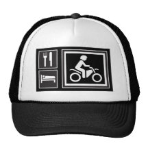 Eat. Sleep. RIDE! Mesh Hat