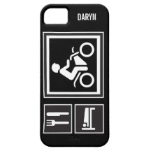 Eat Sleep RIDE Motorbike iPhone 5 Covers