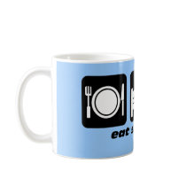eat sleep row mugs