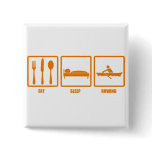 Eat Sleep Rowing Pin