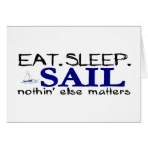 Eat Sleep Sail Cards