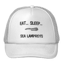 Eat Sleep SEA LAMPREYS Mesh Hat