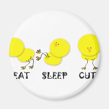 Eat Sleep Series Magnets