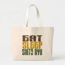 Eat Sleep Shito Ryu 1 Canvas Bag