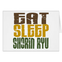 Eat Sleep Shorin Ryu 1 cards