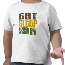 Eat Sleep Shorin Ryu 1 t-shirts