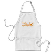 Eat Sleep Shot Put Apron