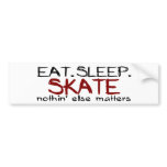 Eat Sleep Skate Bumper Sticker