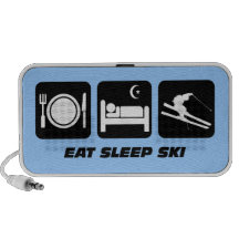 eat sleep ski travel speakers