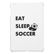 Eat Sleep Soccer iPad Mini Cases