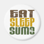 Eat Sleep Sumo 1 Fridge Magnets