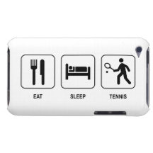 Eat Sleep Tennis Barely There iPod Case