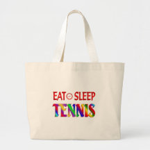 Eat Sleep Tennis Canvas Bag