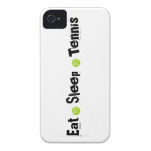 Eat, Sleep, Tennis iPhone 4 Case-Mate Cases