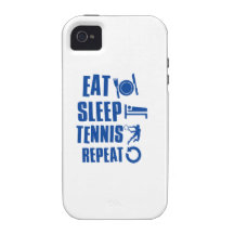Eat sleep Tennis Case For The iPhone 4