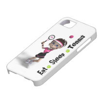Eat Sleep Tennis Girl iPhone 5 Covers