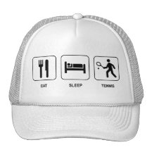 Eat Sleep Tennis Hat