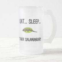 Eat Sleep TIGER SALAMANDERS Coffee Mug