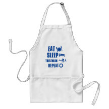 Eat sleep Triathlon Apron