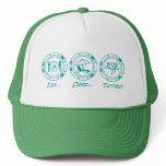 Eat Sleep Turtles! Hats