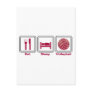 Eat Sleep Volleyball Postcards
