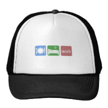 Eat sleep work hat