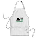 Eat the Escargot Land Snail Delicacy Apron