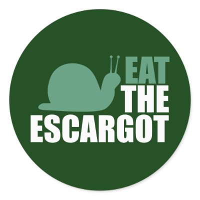 Eat the Escargot Land Snail Delicacy by EllesBaby