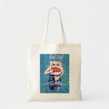 Eat this! tote bag