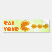 Eat your C bumper sticker