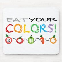 Eat Your Colours Mouse Pads