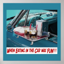 Eating in the Car Poster