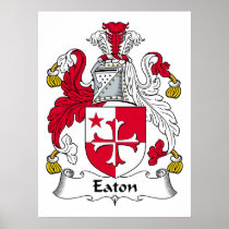 Eaton Family Crest Poster
