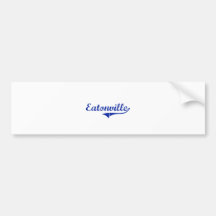 Eatonville Florida Classic Design Bumper Stickers