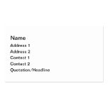 Eau de Roses Business Cards