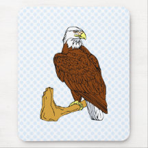 Ebb Eagle Mouse Pads