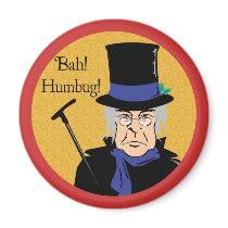 Ebenezer Scrooge Refrigerator Magnets
