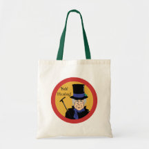 Ebenezer Scrooge Tote Bag