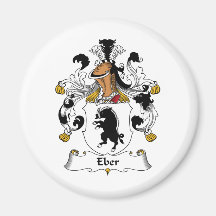 Eber Family Crest Magnets