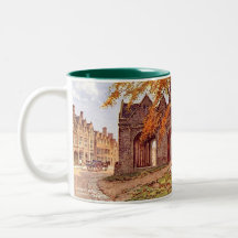 Ébrèchement de la tasse de souvenir de Campden